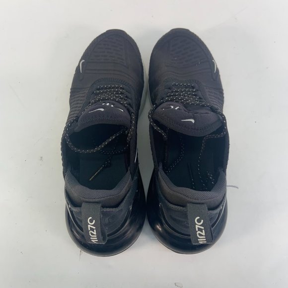 Nike Air Max 270 SE Summit Black Lace Up Athletic Running Shoes - Picture 5 of 10